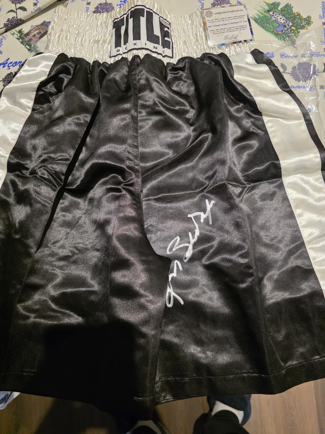 TITLE Boxing Signed Boxing Shorts - photo 2