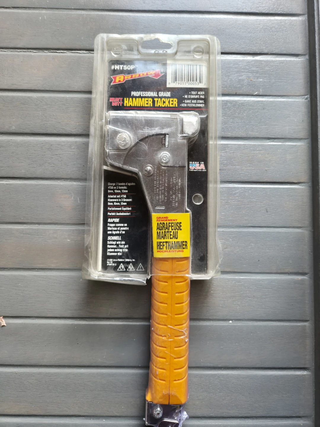Arrow T50 Heavy Duty Hammer Tacker - photo 3
