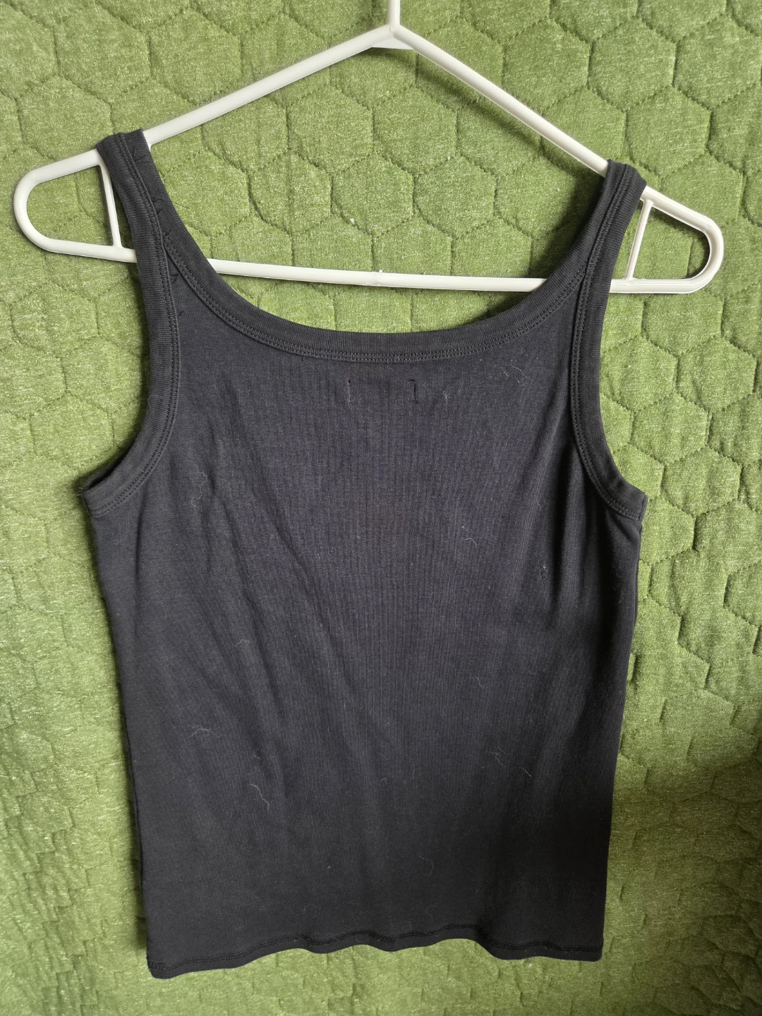 Lady Hathaway Black Beaded Tank Top - photo 2