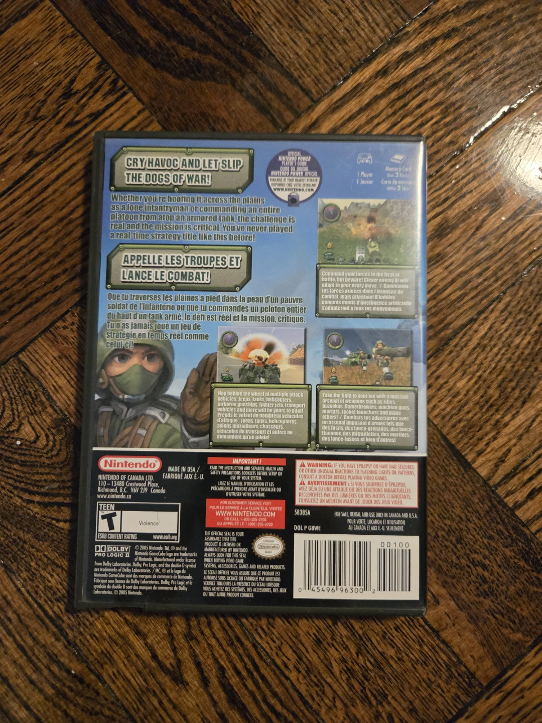 Gamecube Battalion Wars game - photo 2