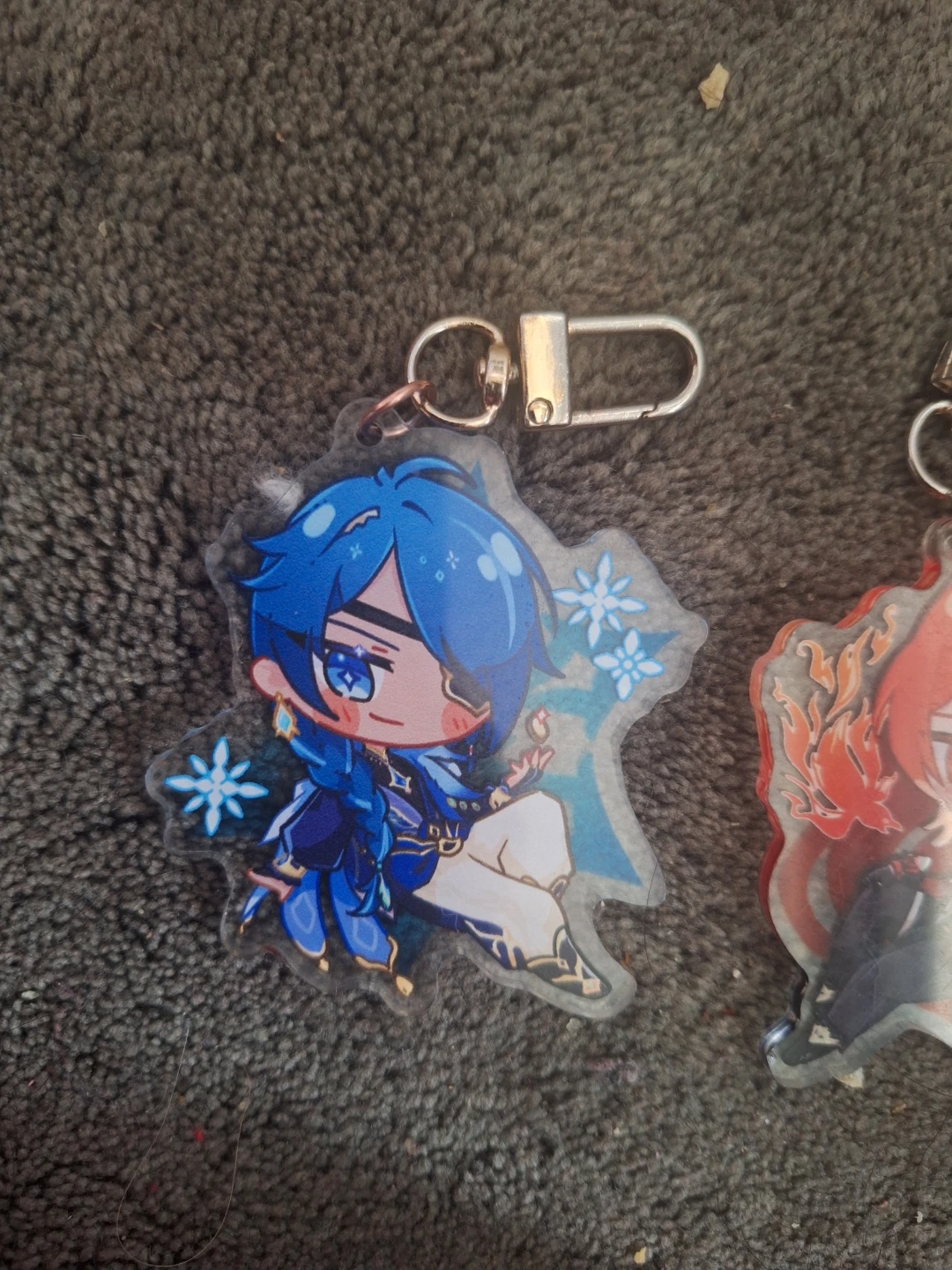 Kaeya & Diluc Keychains Genshin Impact - photo 2