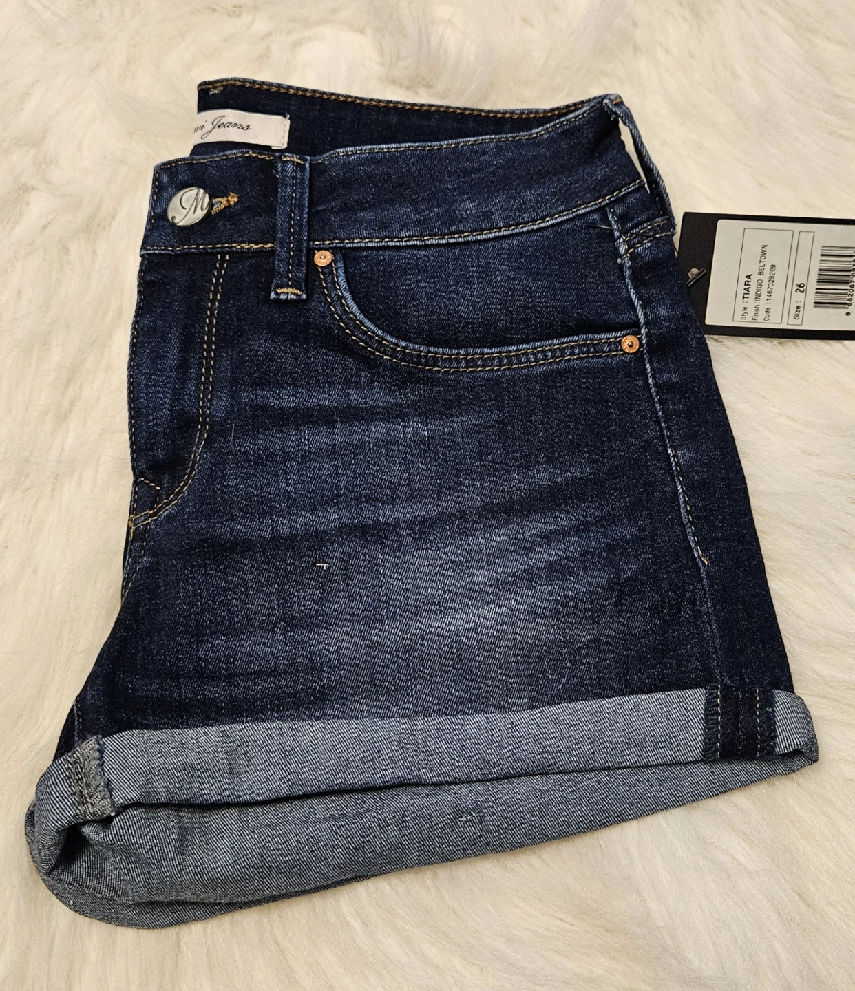 Mavi Jeans Tiara Denim Shorts Size 26 - photo 2