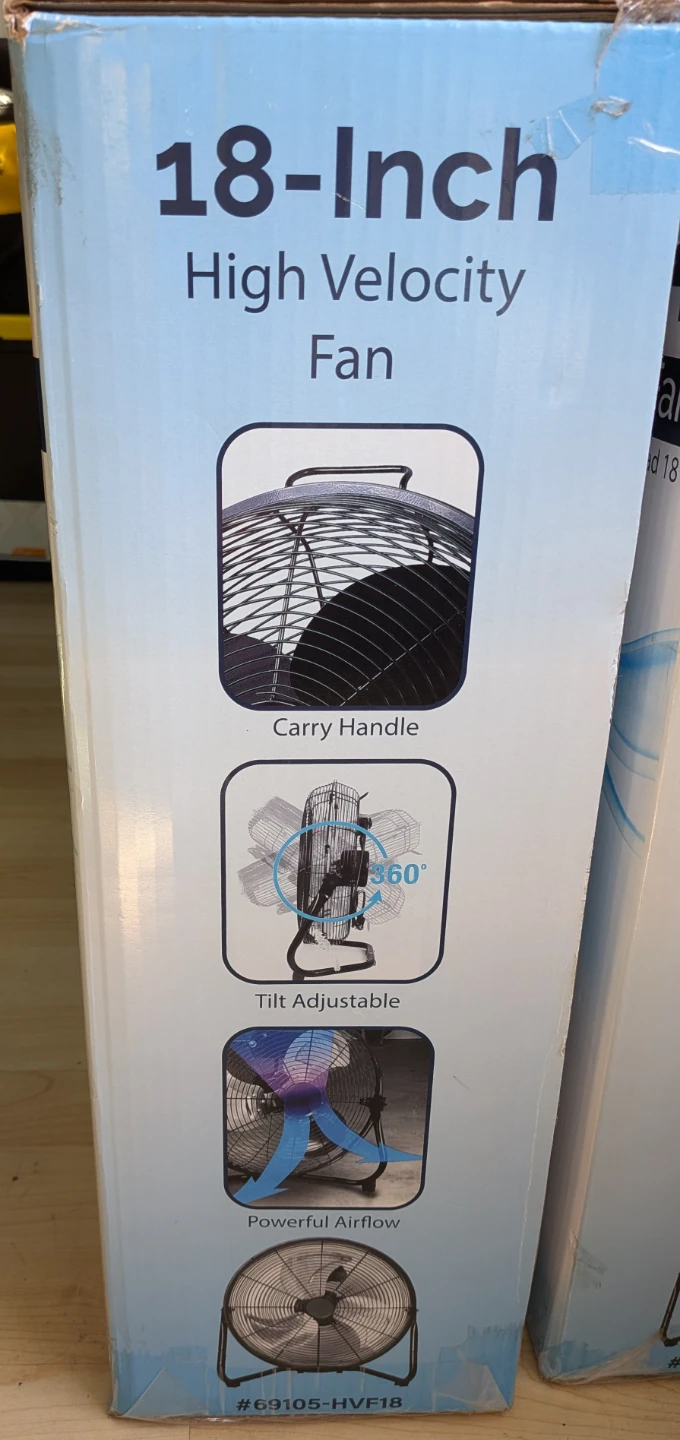 Casabona 18-Inch High Velocity Fan - photo 2