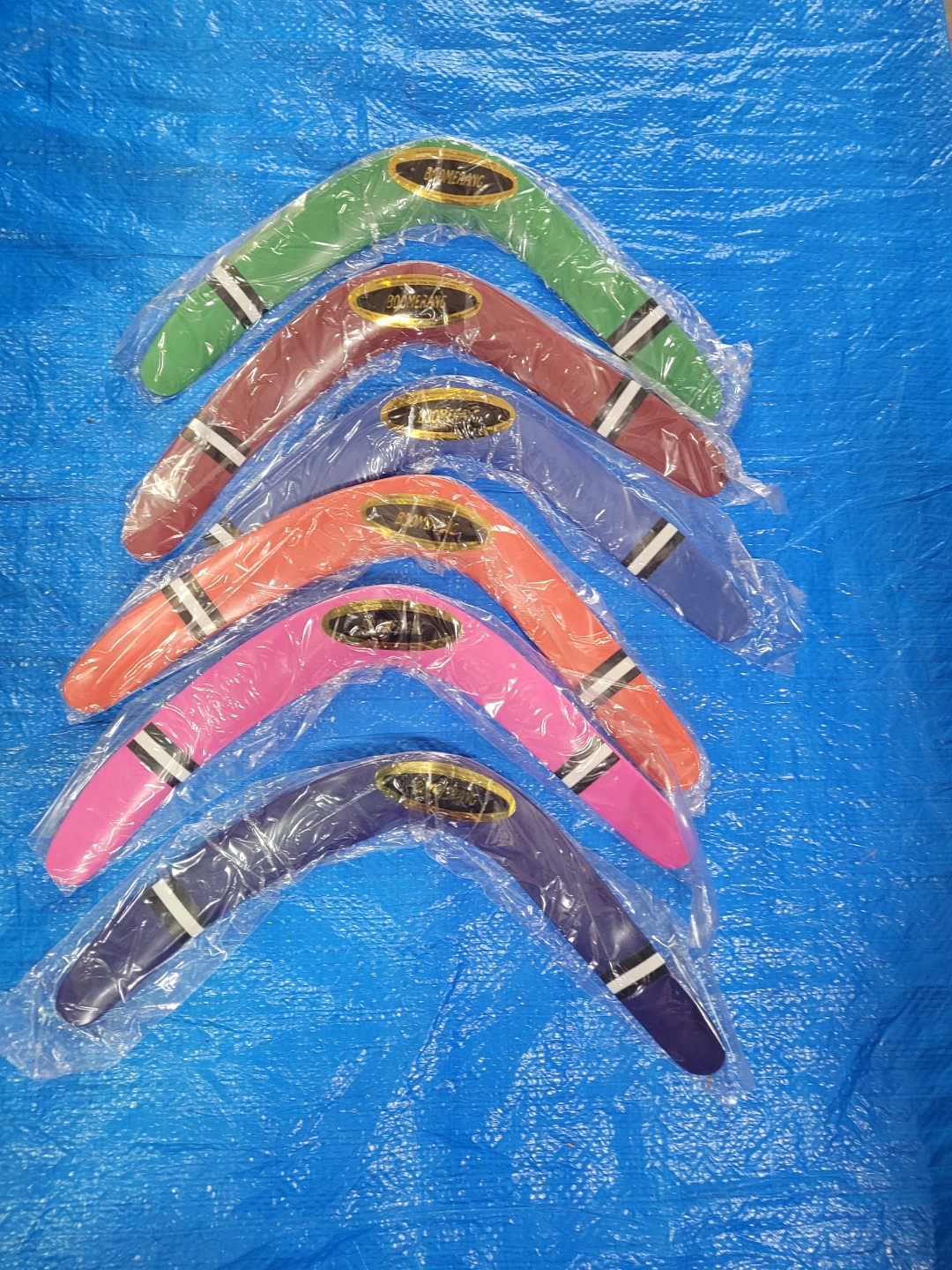 Boomerangs - Set of 6 in various colours