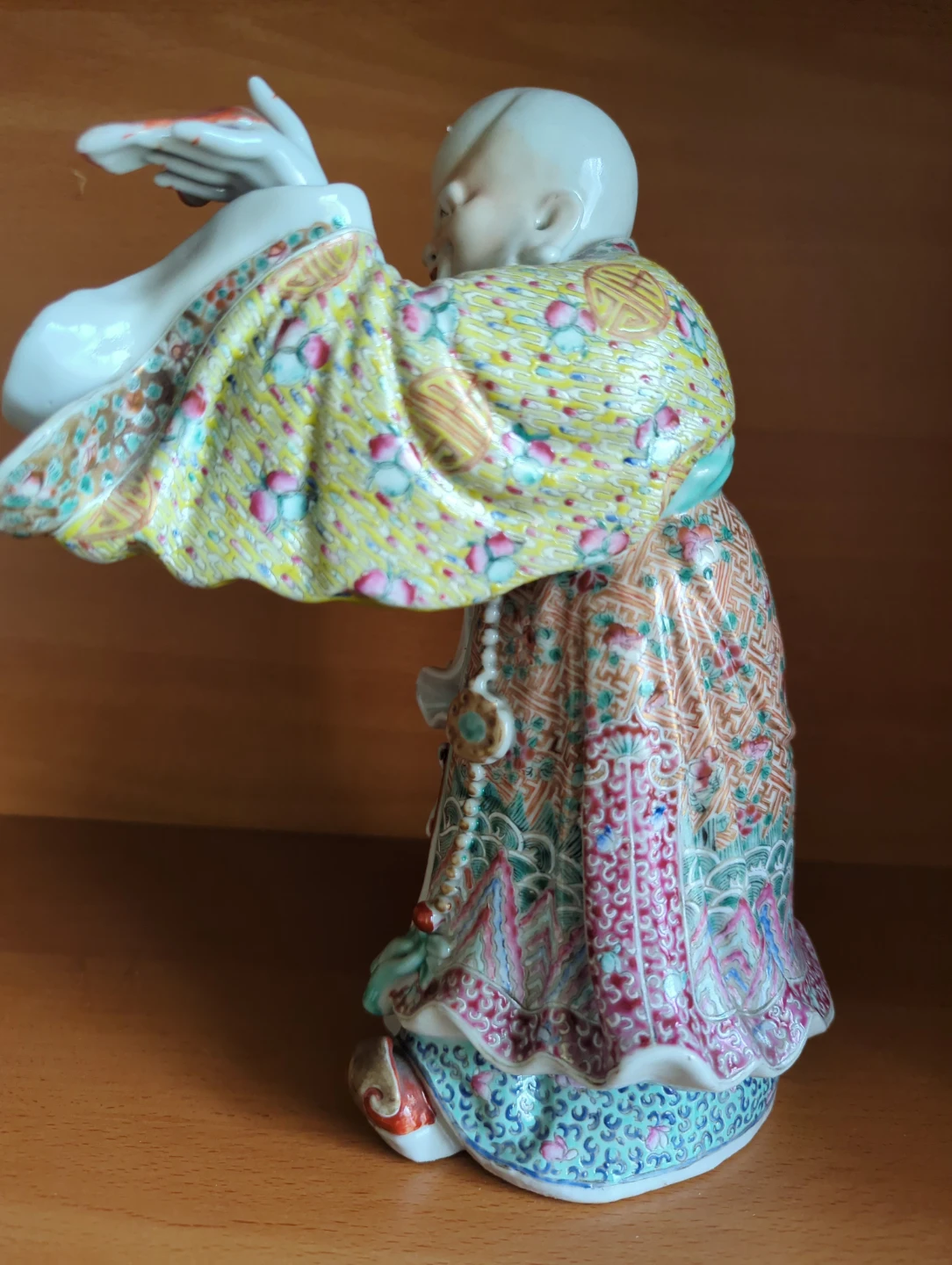 Ceramic Figurine of a legendary Chinese deity 壽星公 - photo 4