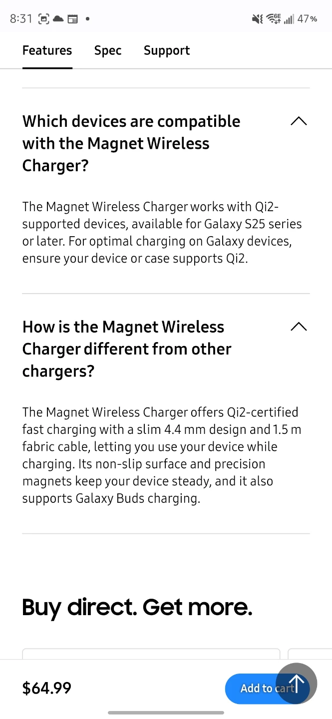 Samsung Wireless Charger - Dark Grey - photo 5