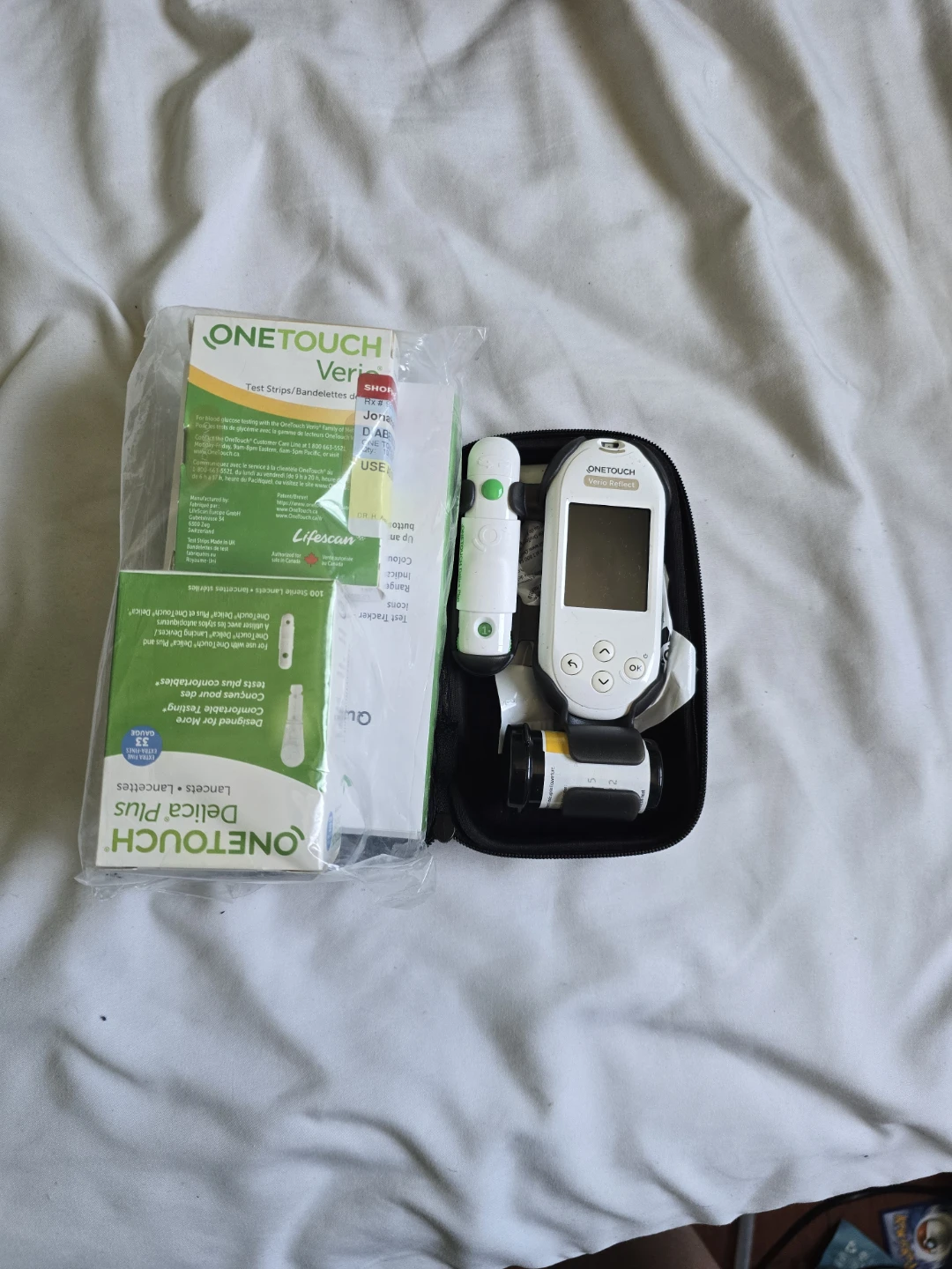 Blood Glucose Meter Kit with Test Strips & Lancets