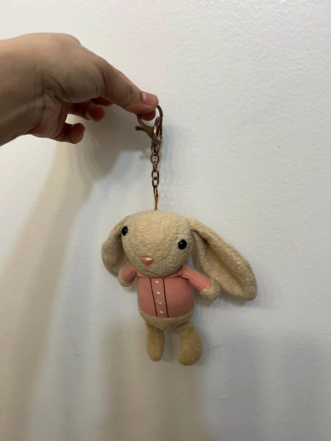 Plush Bunny Keychain