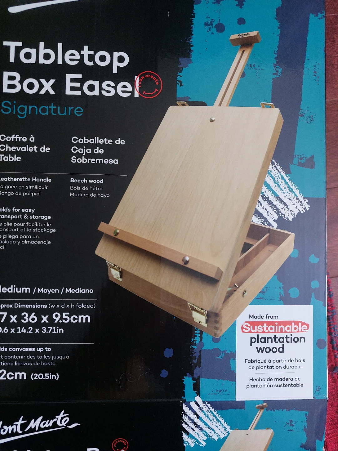 Mont Marte Tabletop Box Easel Signature - photo 2