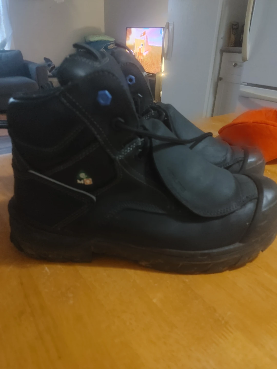 Black Work Boots