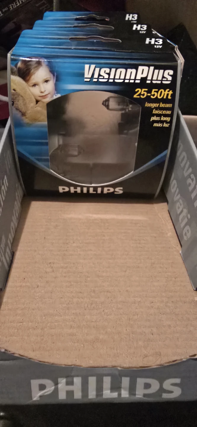 Philips VisionPlus H3 Halogen Headlamp 55W 12V - photo 2
