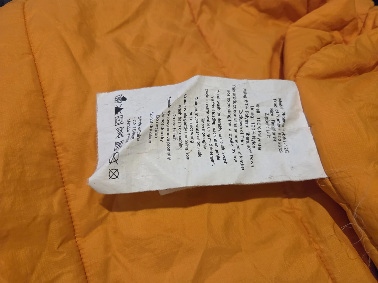 Mountain Equipment Co-op Phoenix Hybrid -12C Sleeping Bag - photo 3