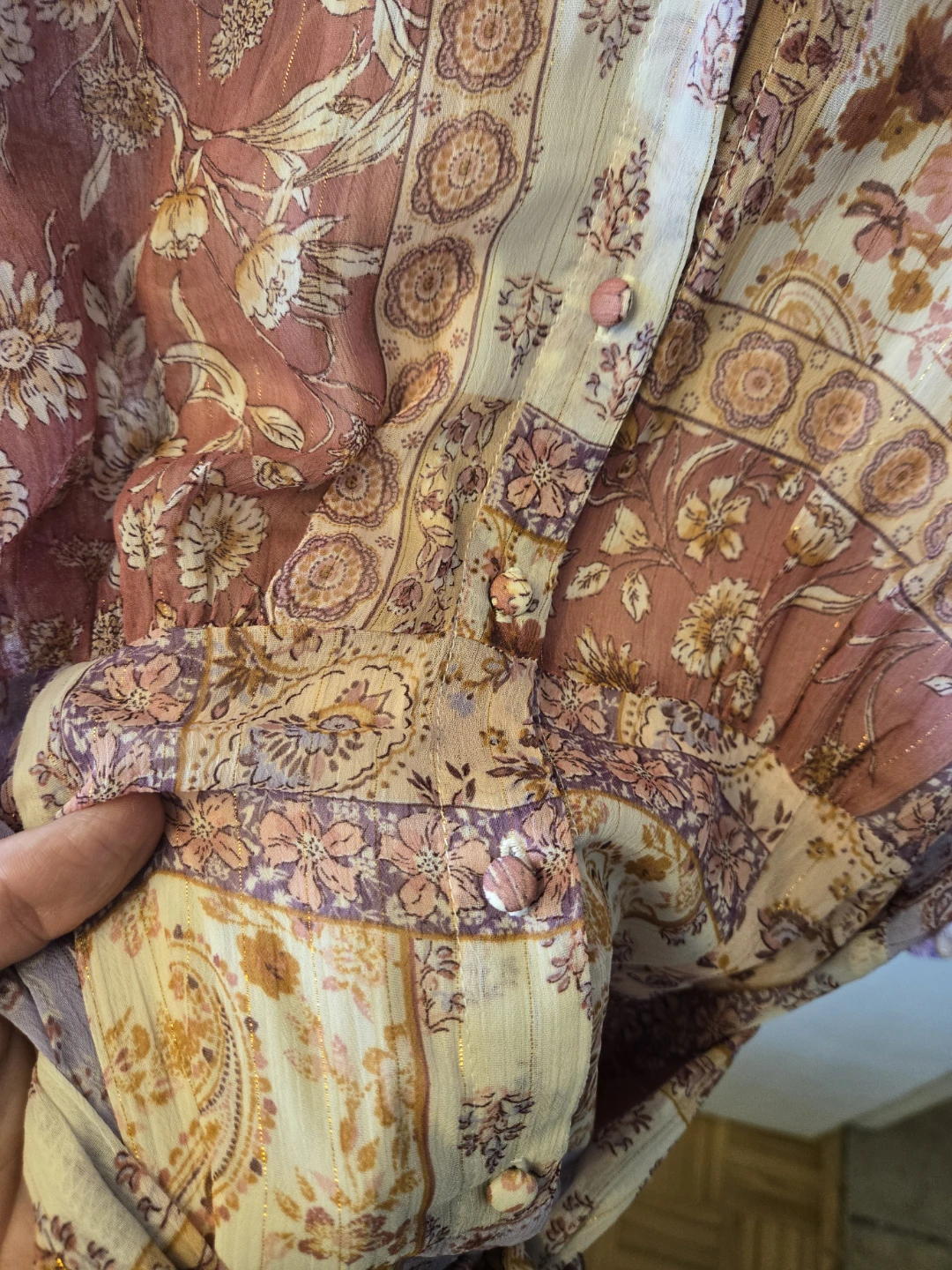 Size M - Autres Filles Floral Maxi Dress - photo 2
