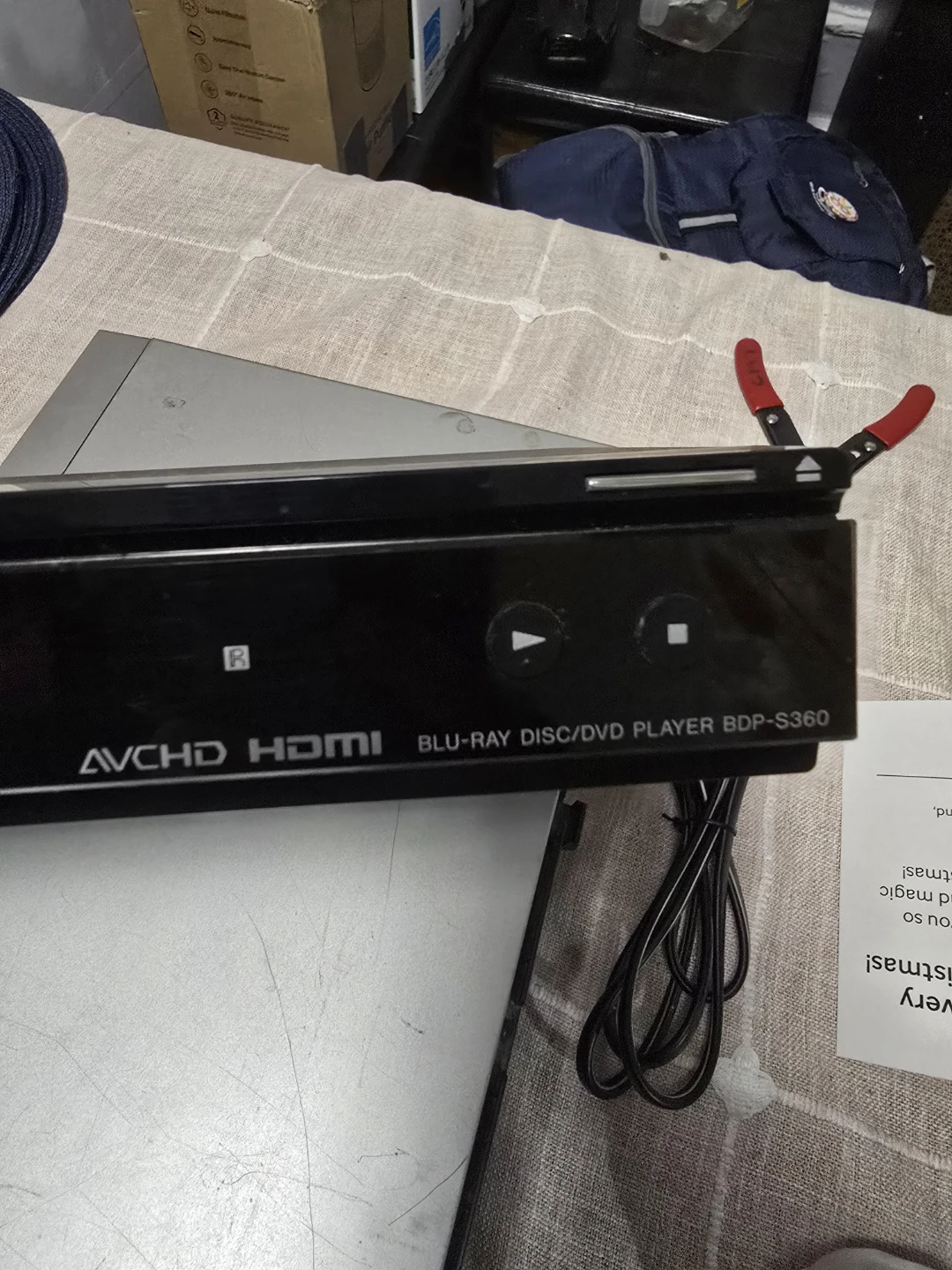 Sony Blu-Ray Disc/DVD Player BDP-S360