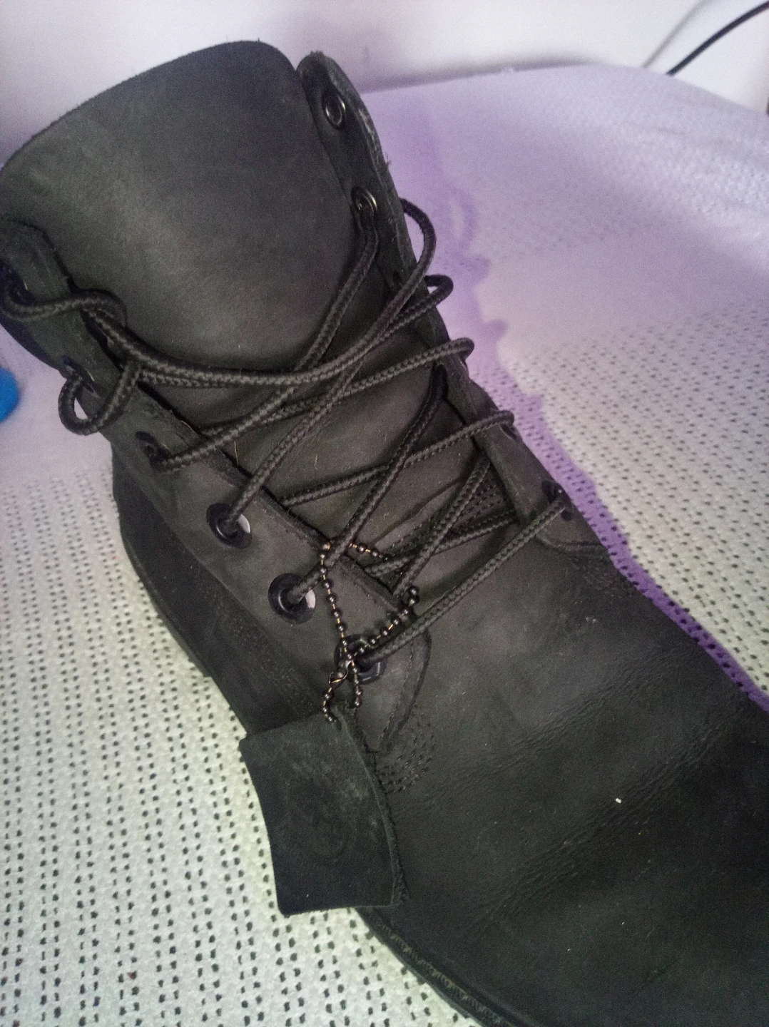 Black Timberland Boots - photo 2