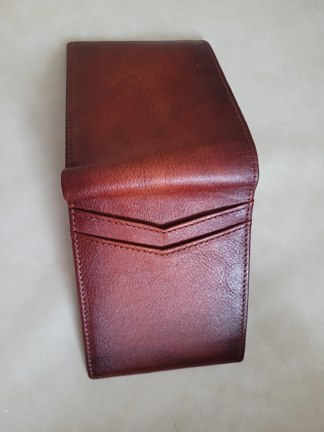 DCIKO Brown Leather Bifold Wallet with RFID Protection - photo 2