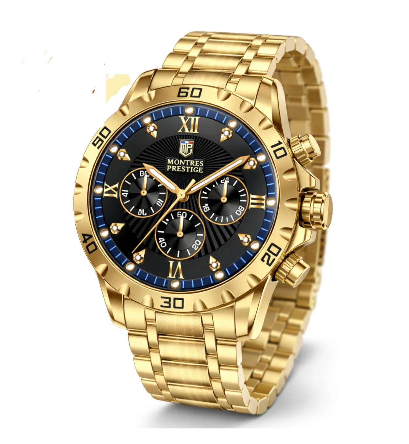 Invicta Montres Prestige Men's Watch - 44mm, Gold (AIC-MPW-0330) - photo 4