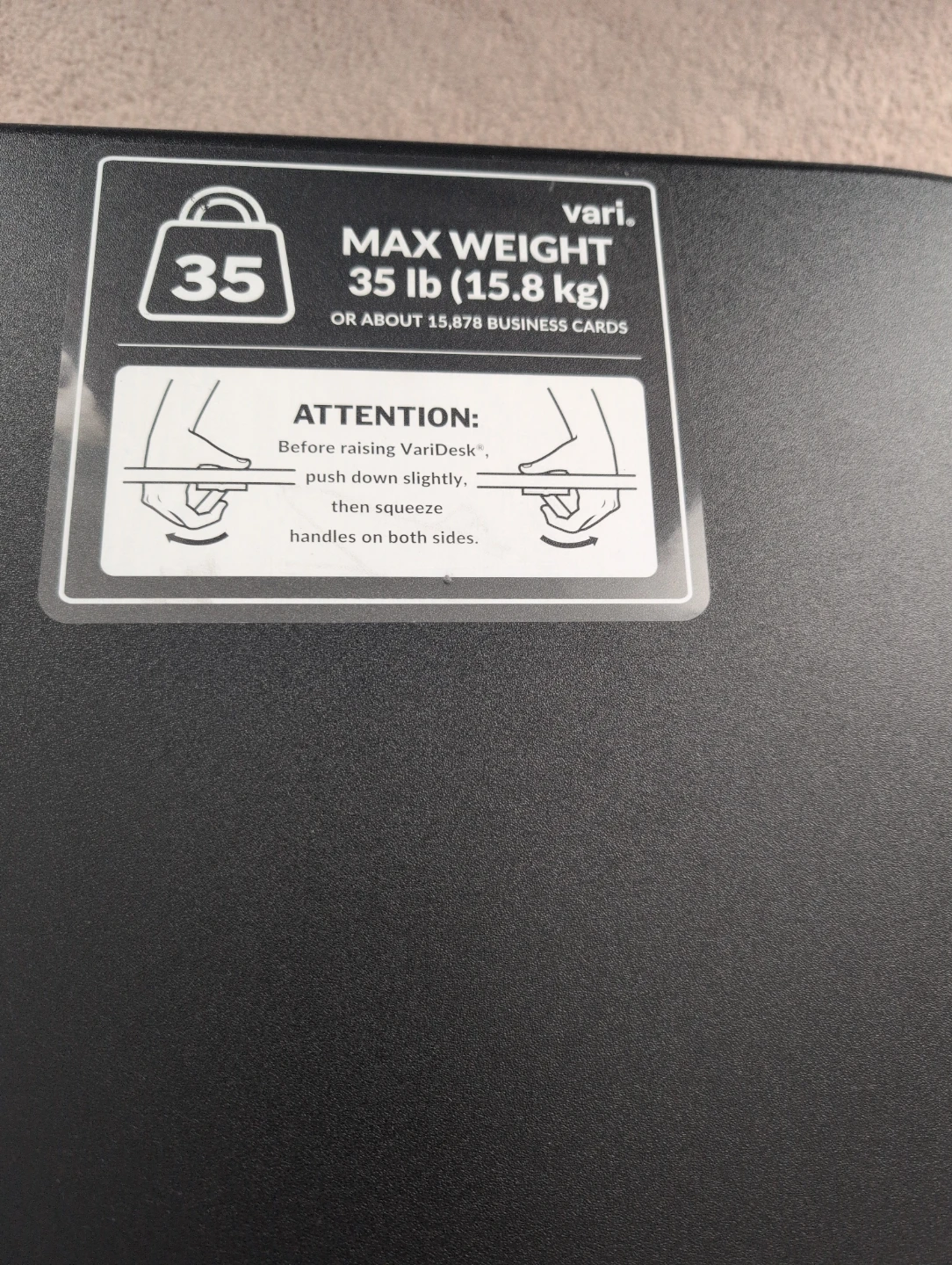 VariDesk Standing Desk Converter - photo 2