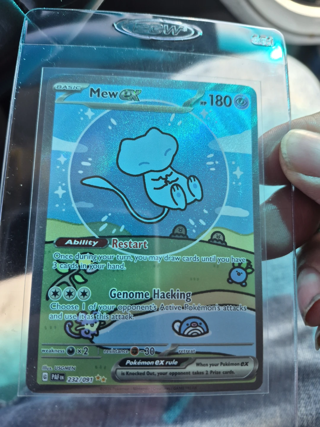 Pokémon Mew EX Trading Card