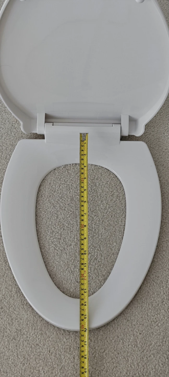 New White Toilet Seat with Slow Motion - photo 2
