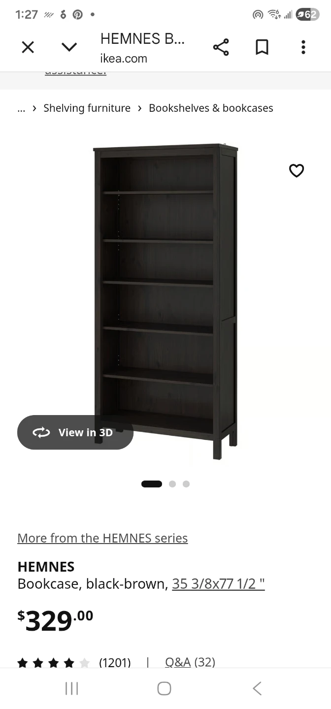 Ikea hemness tall shelf - photo 3