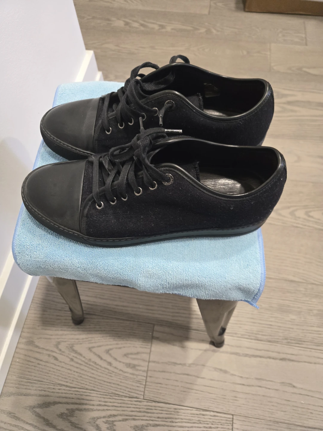 LANVIN Black Sneakers
