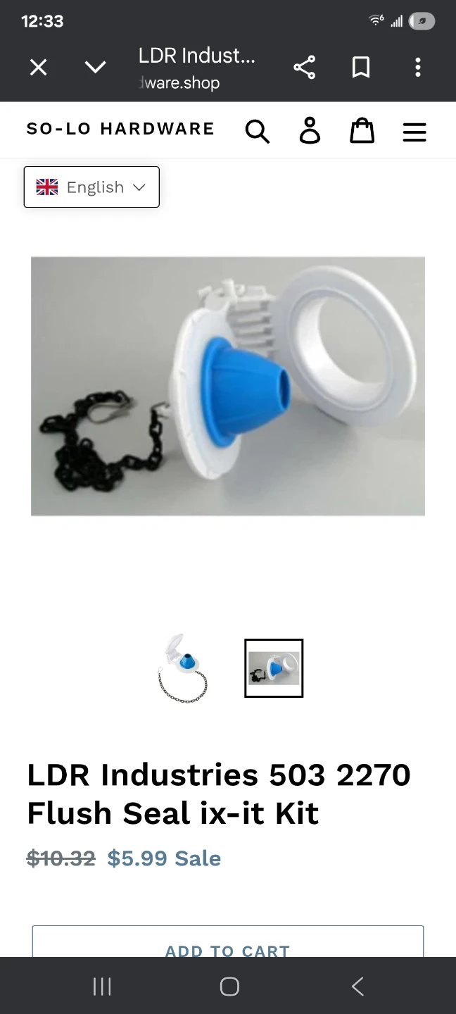 LDR Industries 503 2270 Flush Seal ix-it Kit