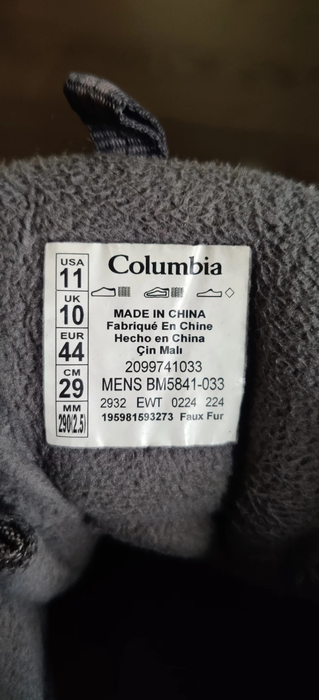 Columbia Men's Waterproof Winter Boots - Size 11 - photo 5