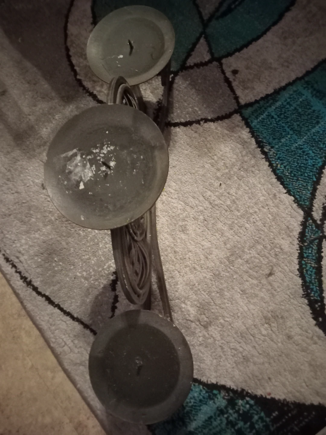 Vintage Decorative 3-Candle Holder - photo 3