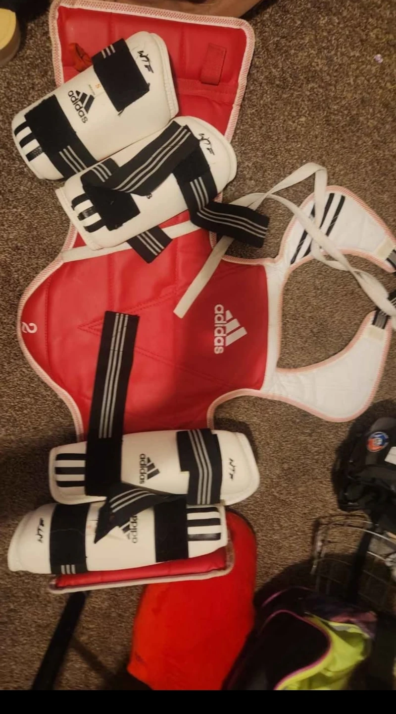 Adidas Taekwondo Sparring Gear Set