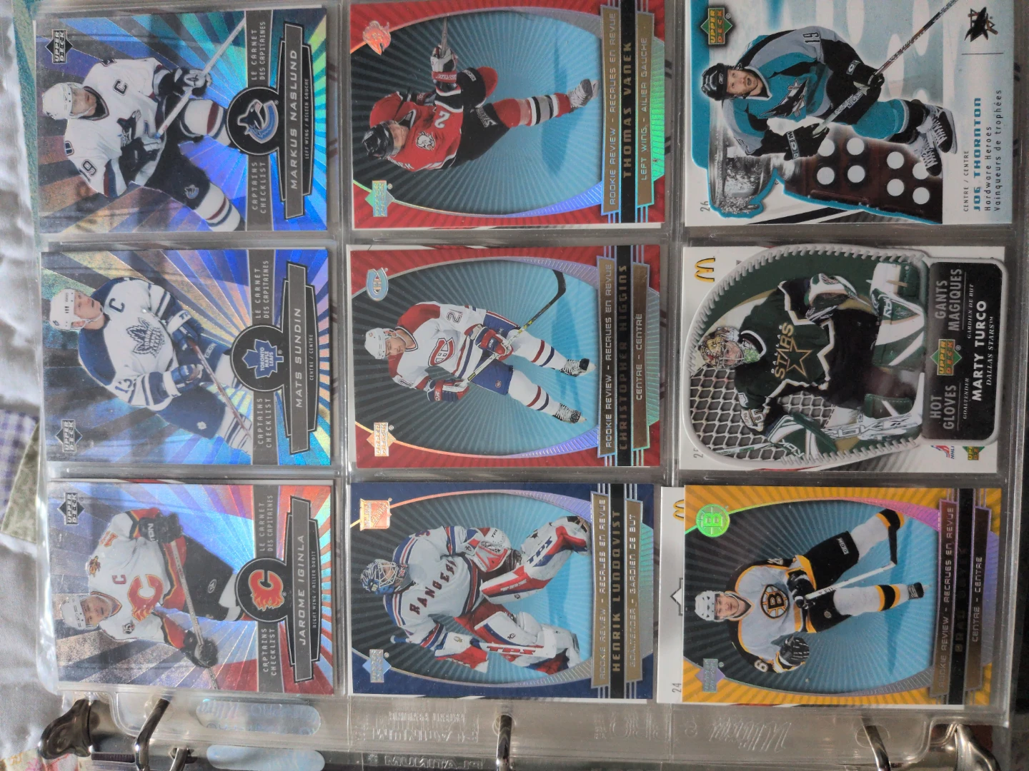 Large Collection of Hockey Trading Cards, 17 Binders Total - photo 4