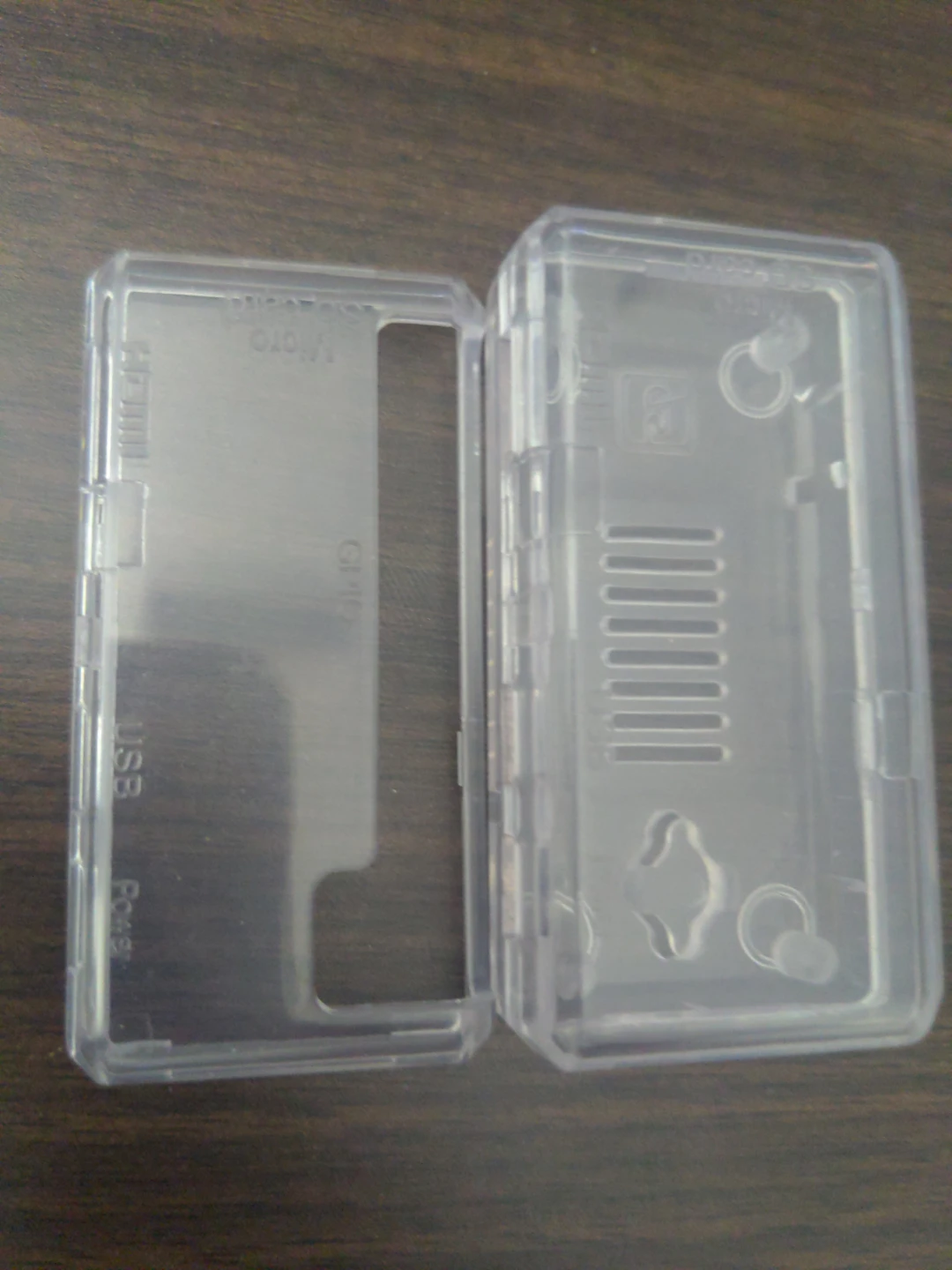 Clear Plastic Case for Raspberry Pi zero 2w
