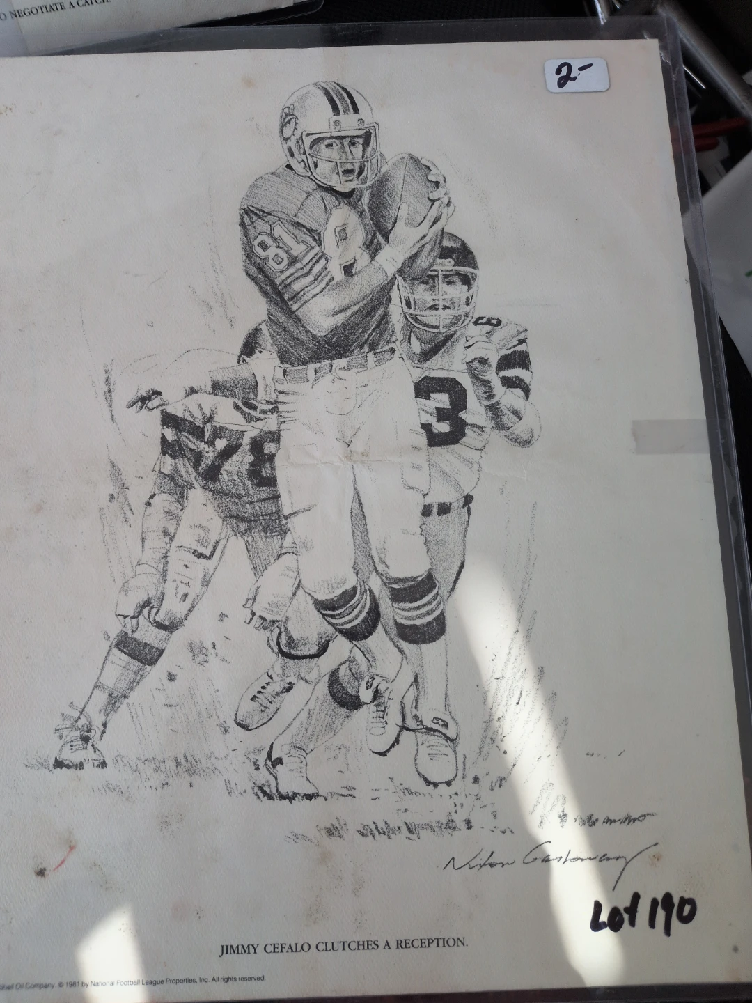 Miami Dolphins NFL memorabilia from SHELL - photo 3