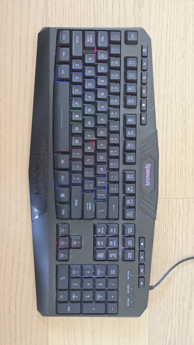 Ergonomic + RGB Gaming Keyboard