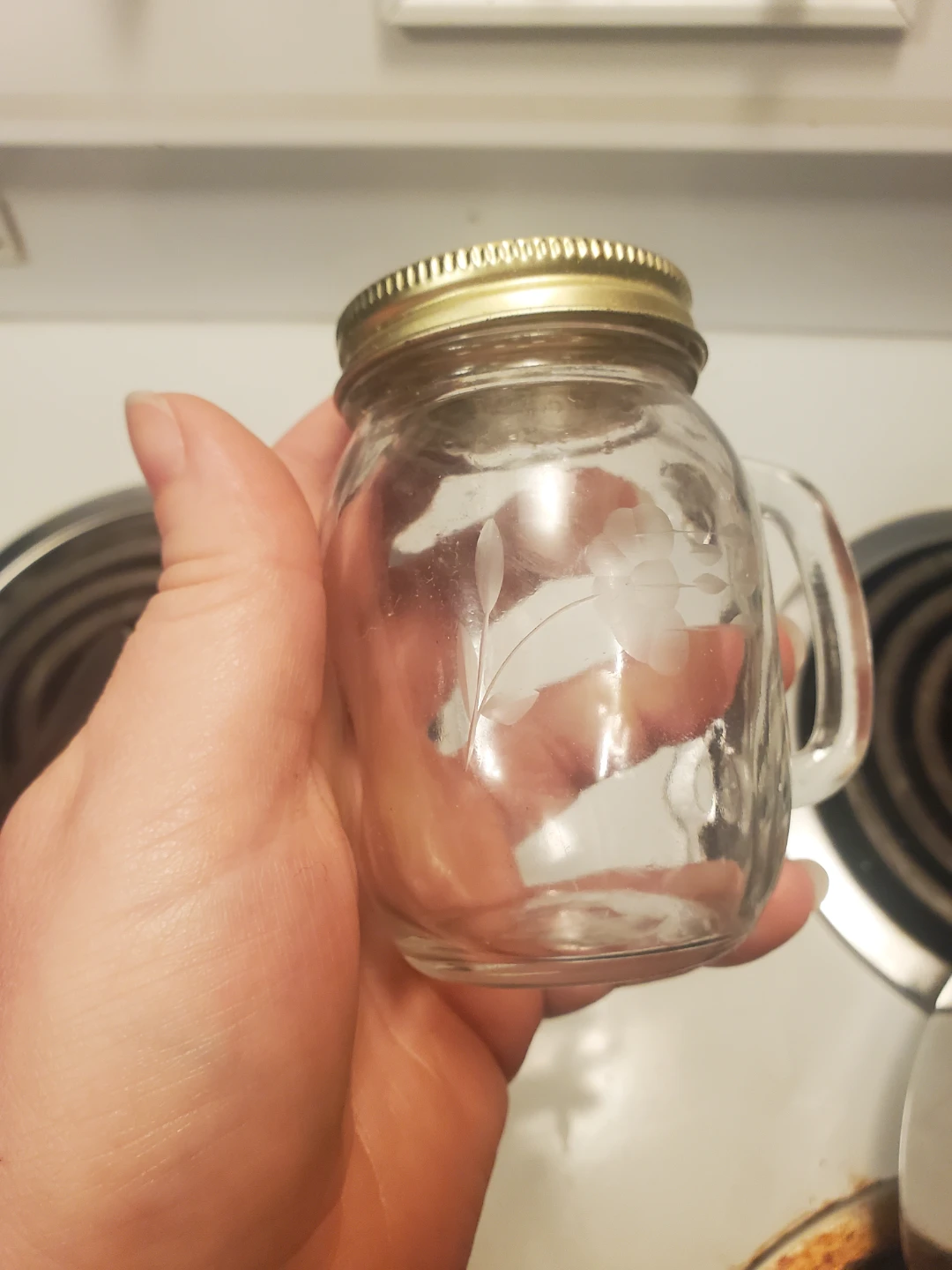Glass Shaker Jar with Lid