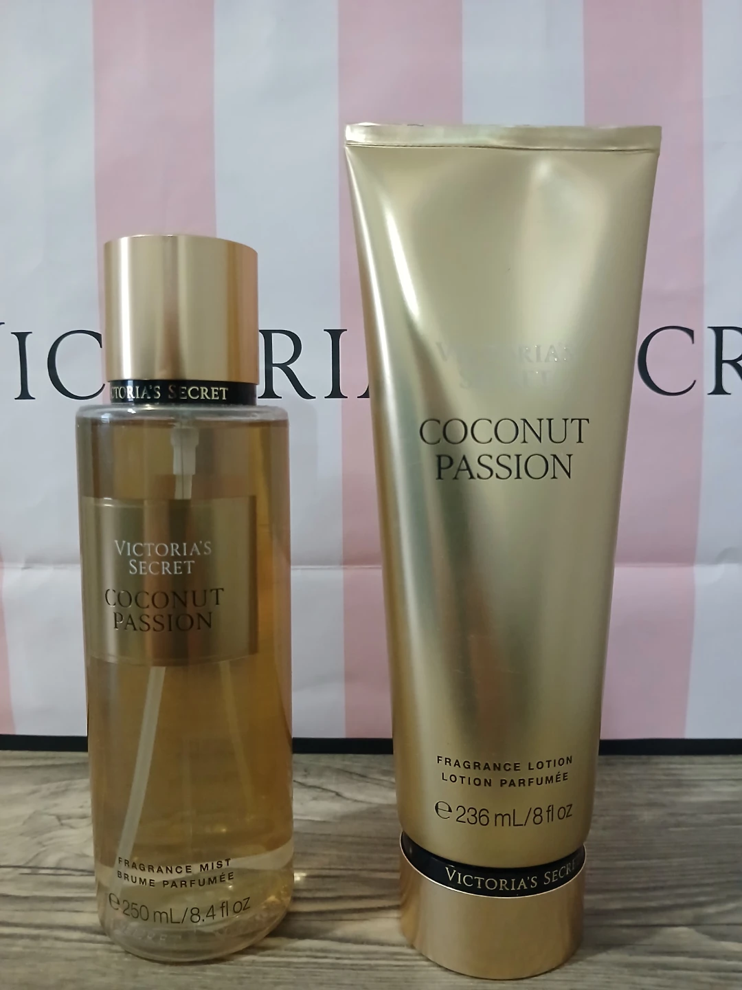 Victoria's Secret Coconut Passion Fragrance Mist & Lotion Set