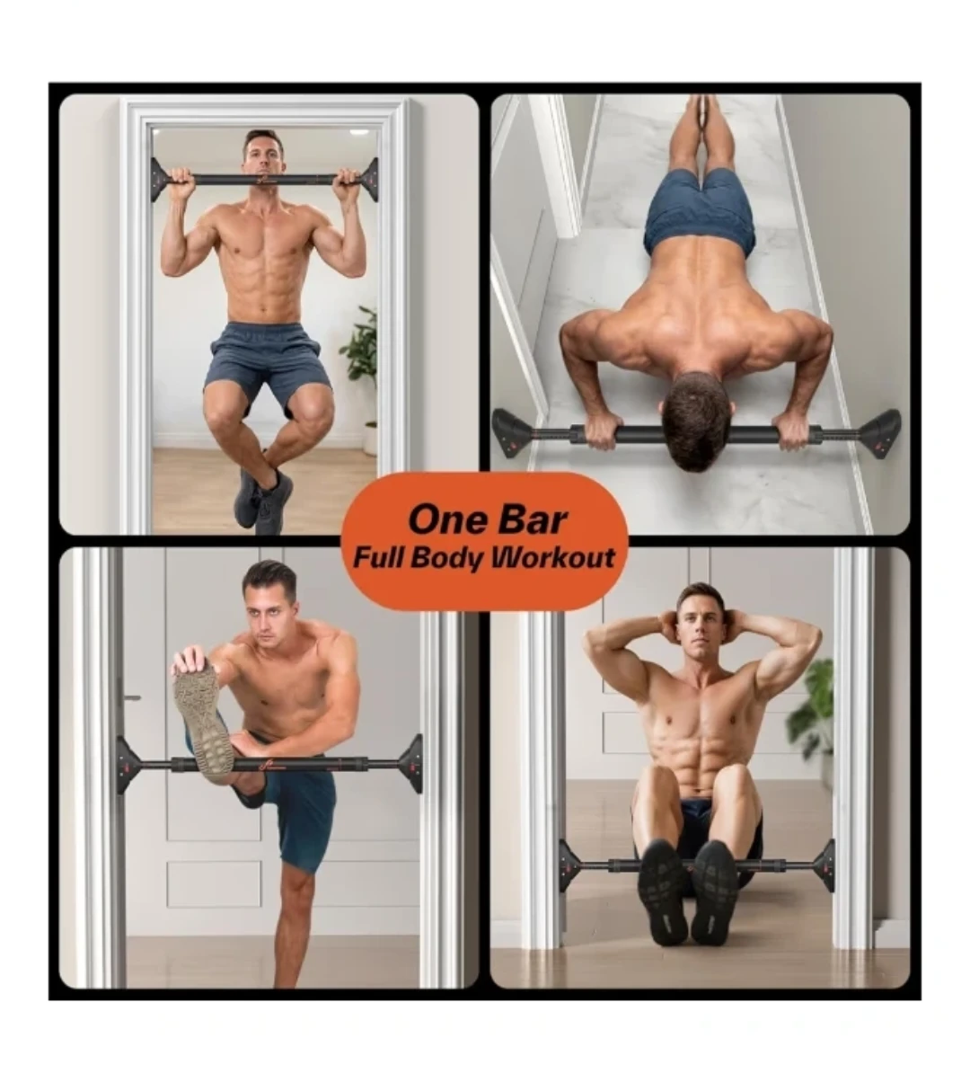 Moving sale - Sportneer Pull Up Bar - Adjustable 29.5"-37" - photo 4