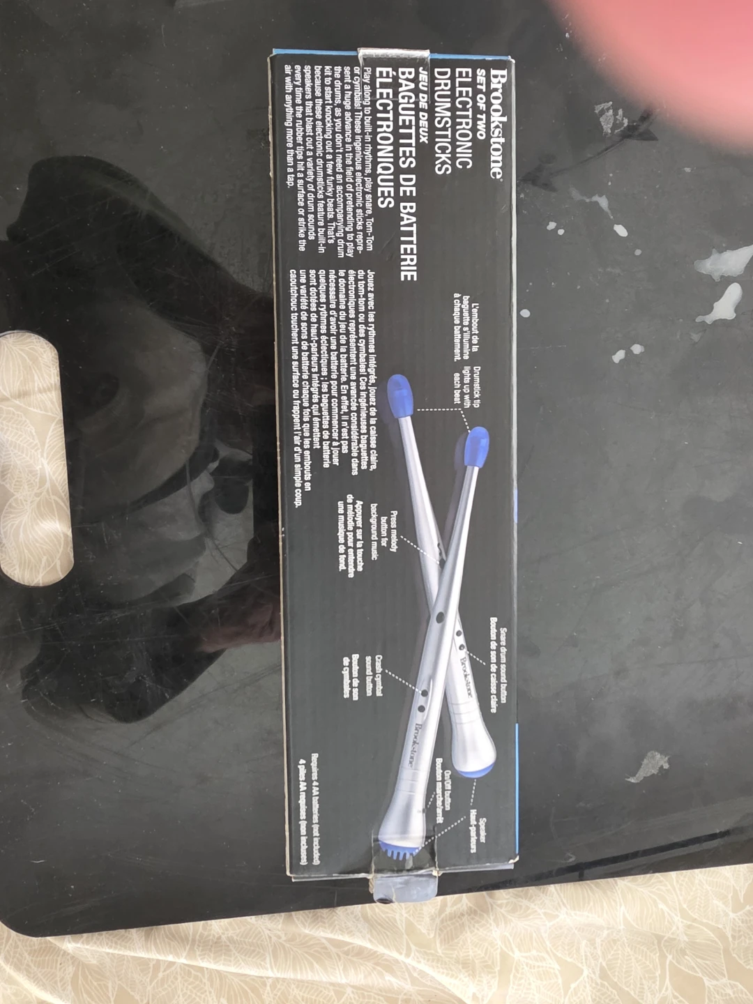 Brookstone Electronic Drumsticks Set of Two - photo 2