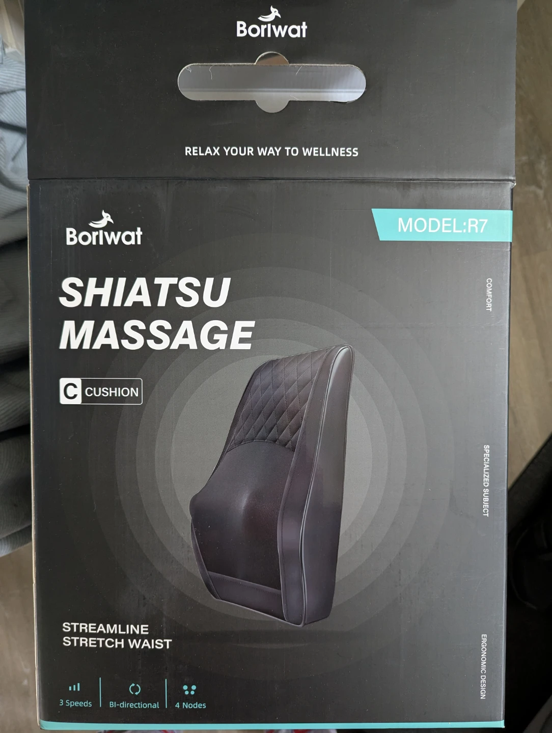 Back Massage Cushion w/ Box - photo 4