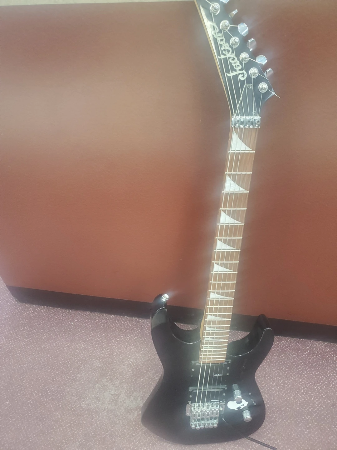 Black Jackson Electric Guitar
