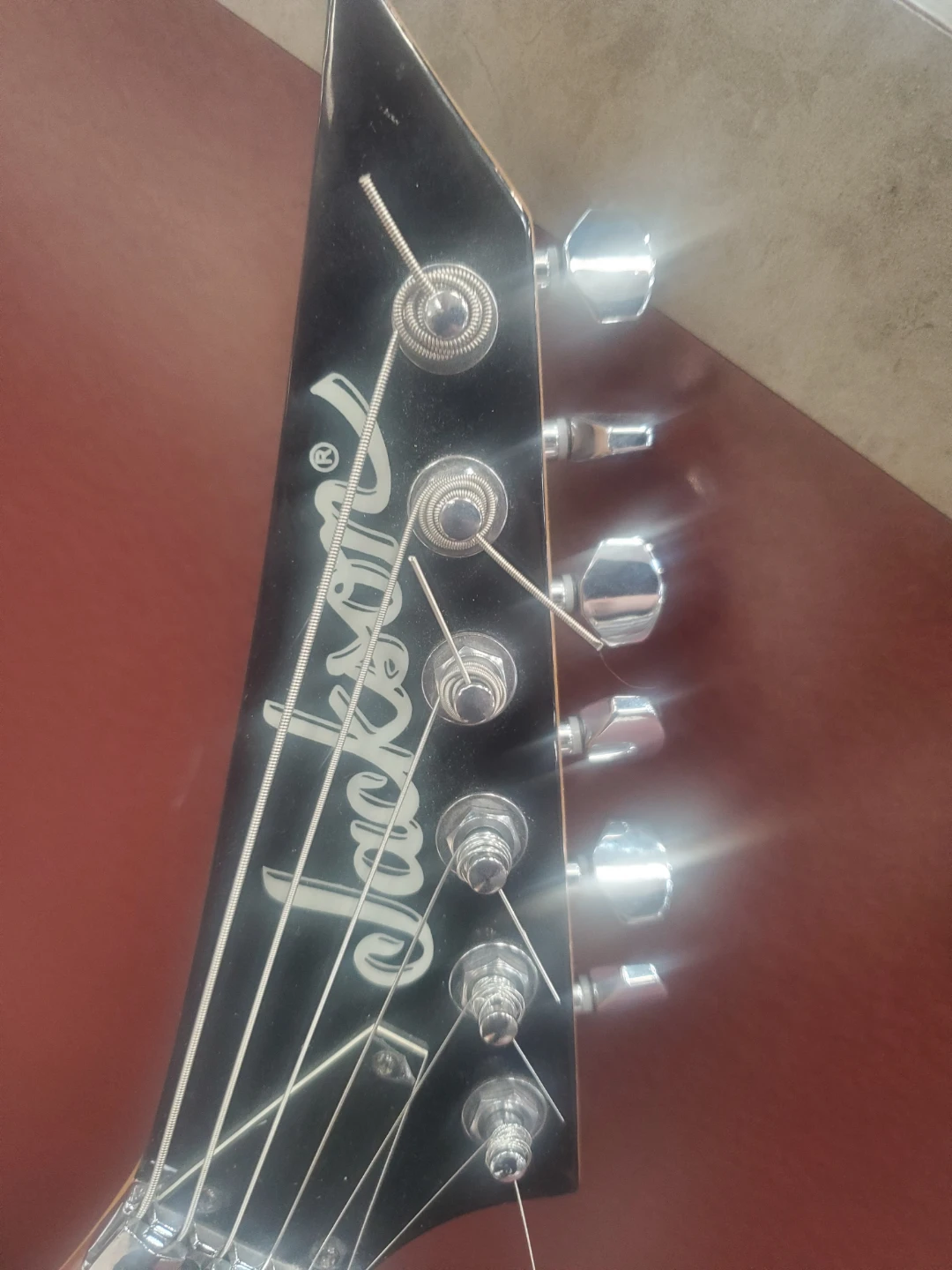 Black Jackson Electric Guitar - photo 3