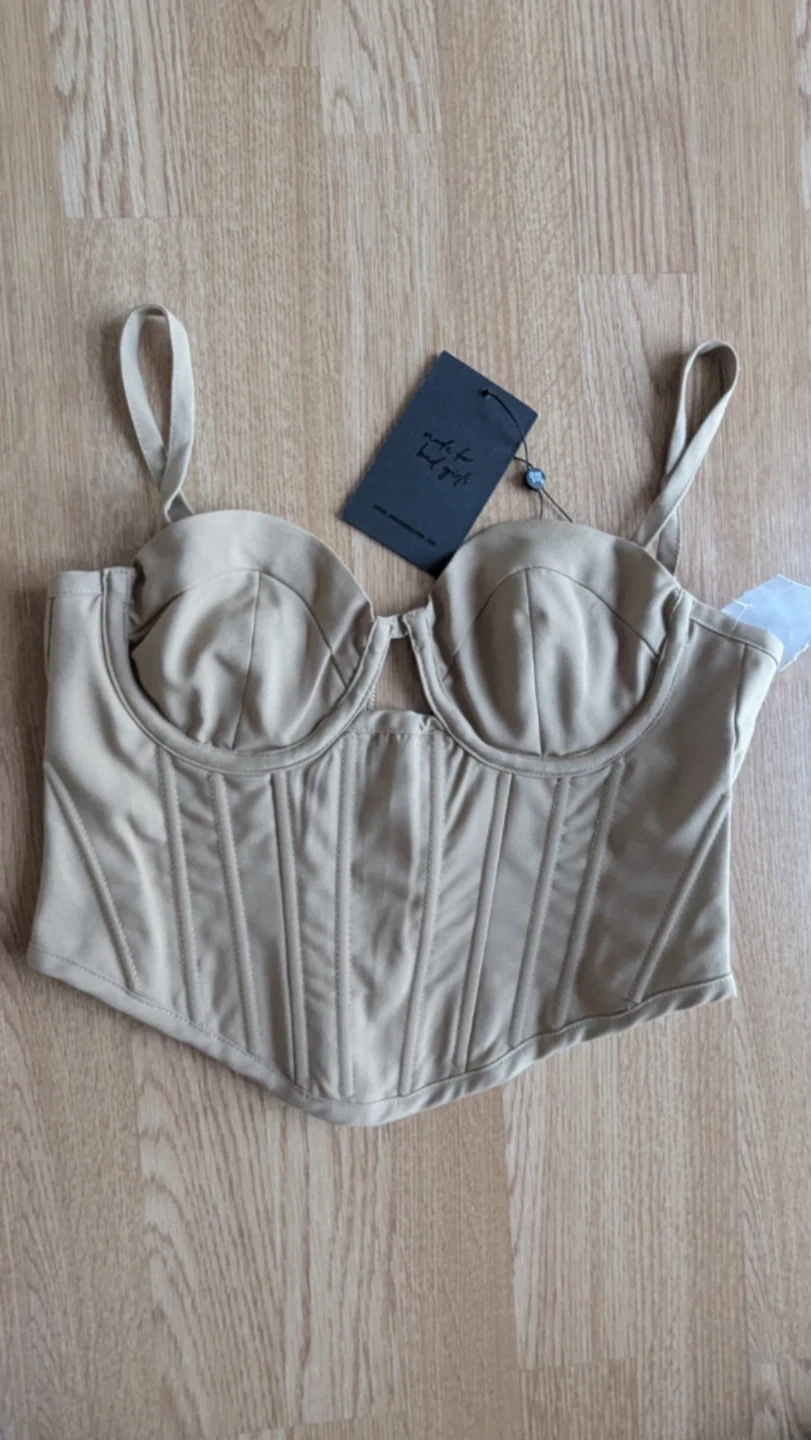 JON & STII Corset Top - Beige