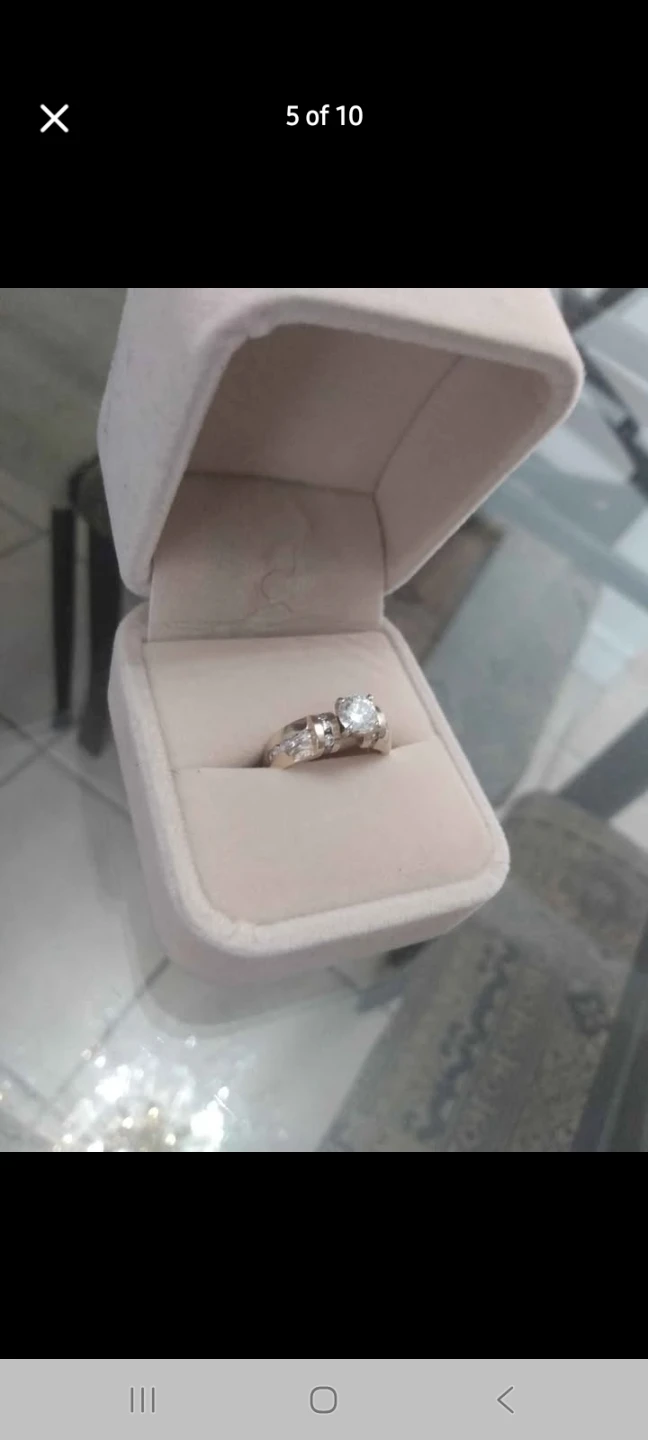 Diamond Ring & Band of Diamonds - photo 3