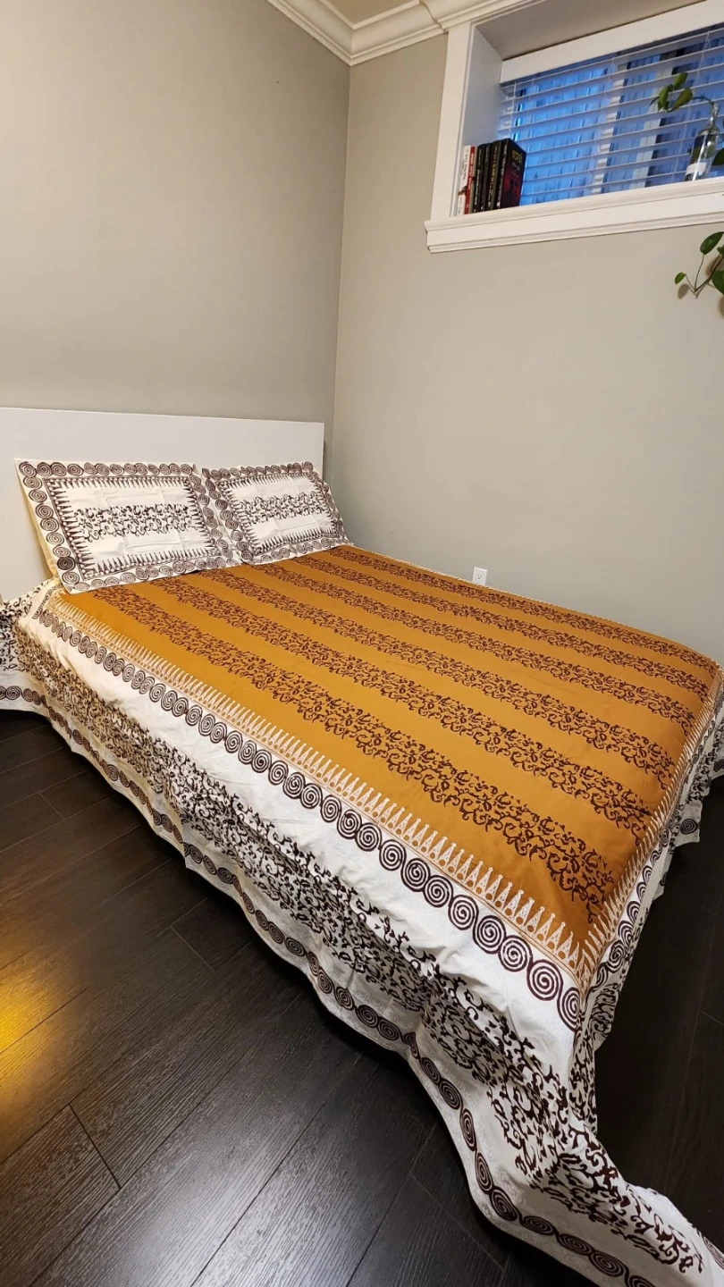 Block print bedsheet Set with Pillowcases - photo 4