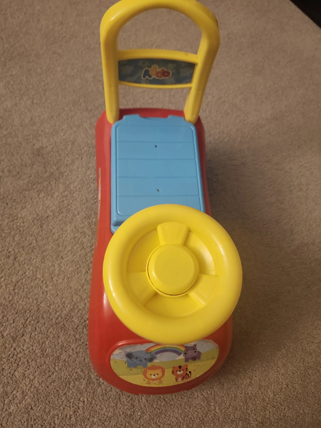 Child's Ride-On Push Car with Steering Wheel🌱