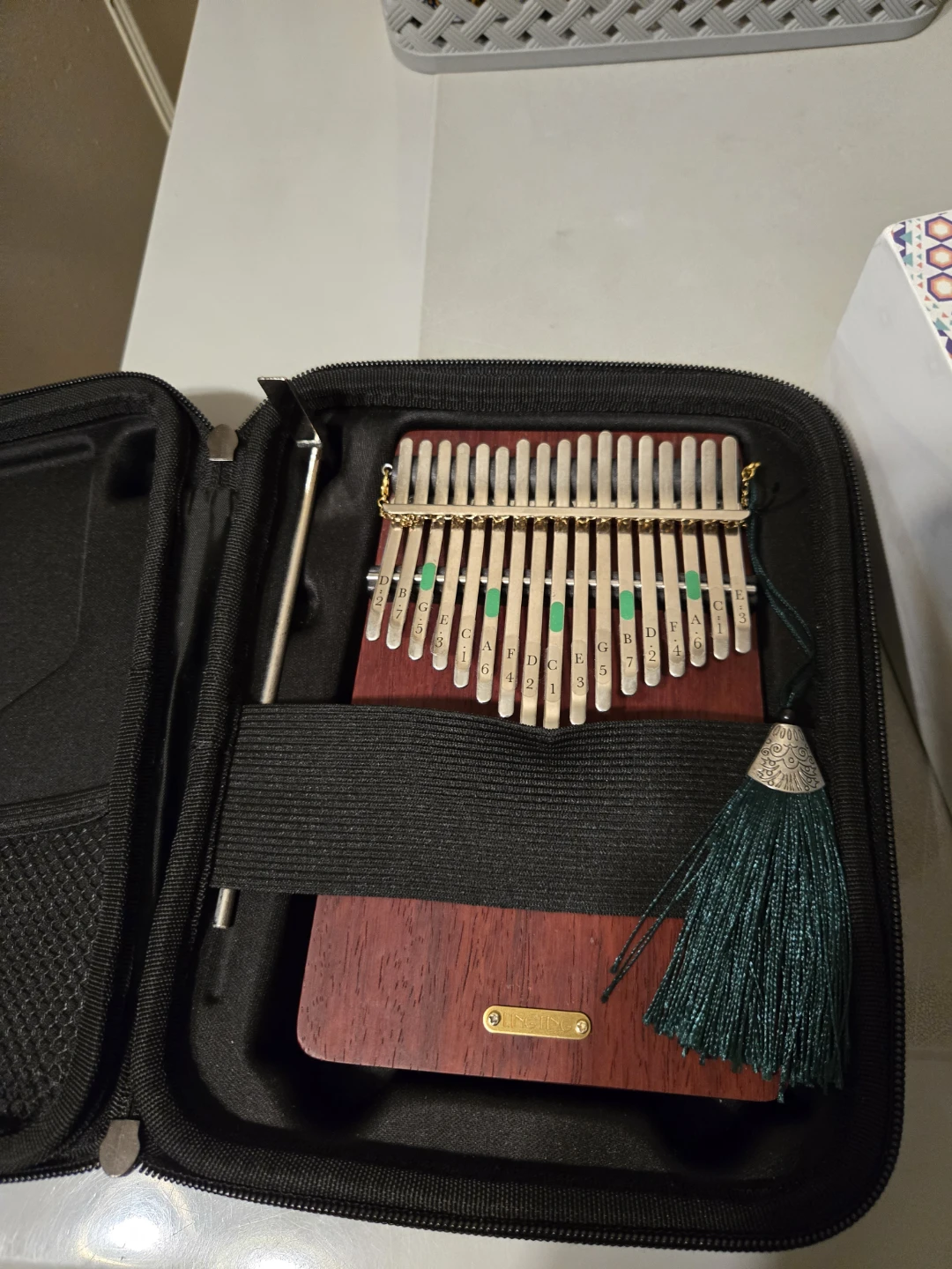LingTing Kalimba 17 Keys Thumb Piano - photo 3