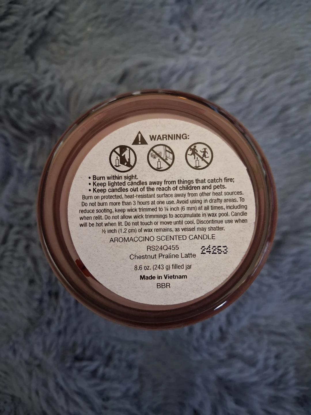 Aromaccino Egg Nog Chai Latte Hand Poured Scented Candle - photo 3