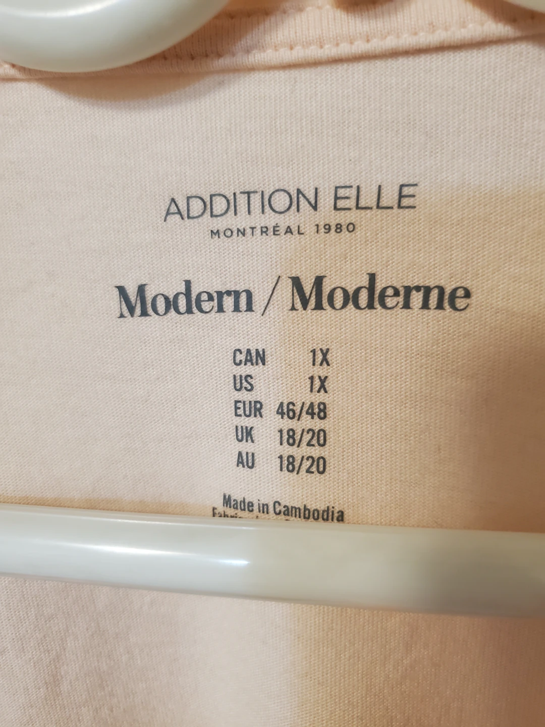 Addition Elle 1X Abstract Print T-Shirt - photo 4
