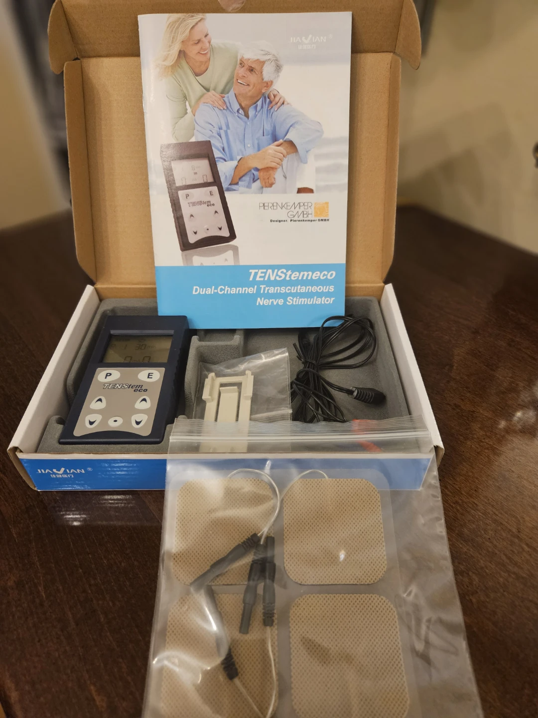 JIAIAN TENS TENSstmeco Dual-Channel Nerve Stimulator - photo 3