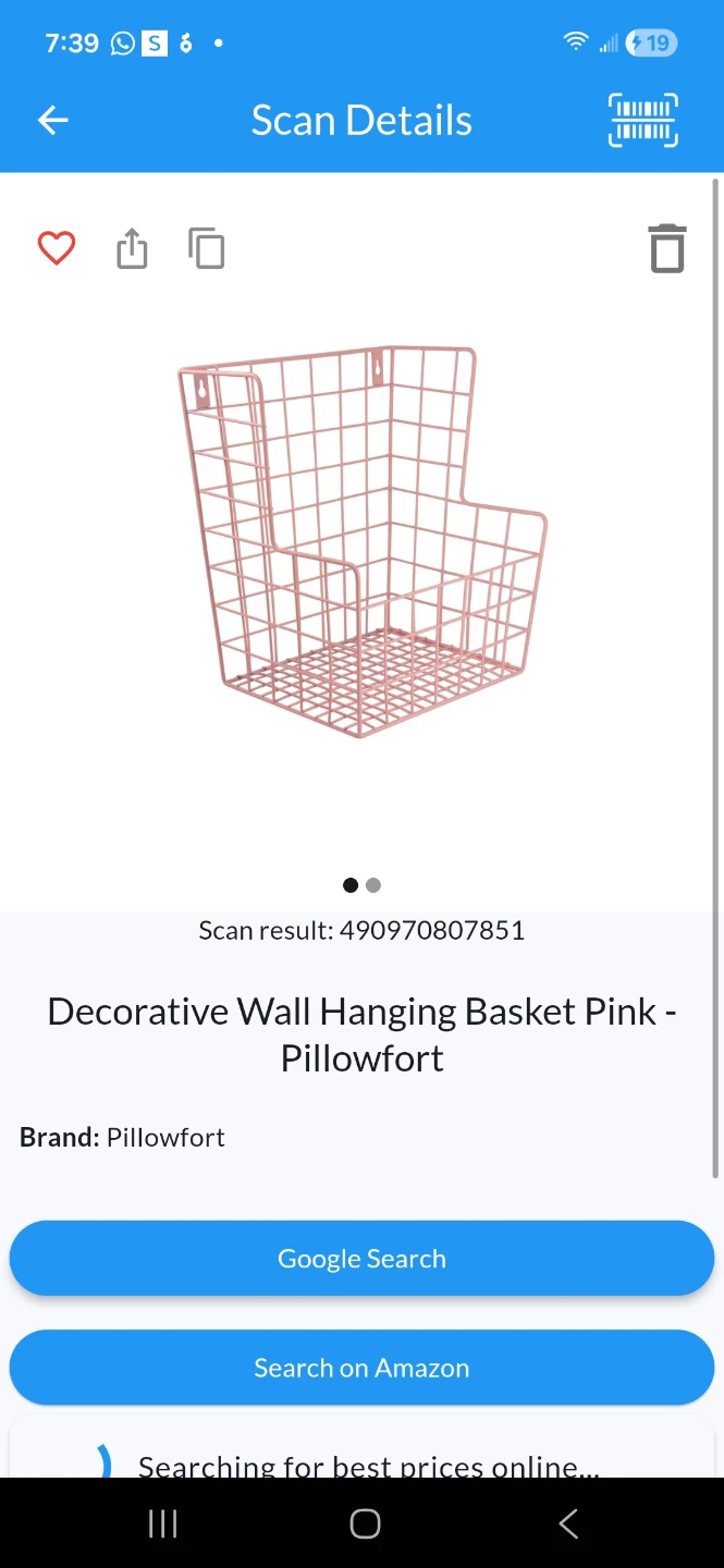 Pillowfort Decorative Wall Hanging Baskets - photo 2